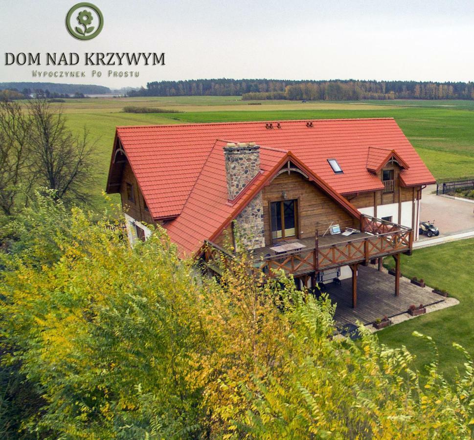 Dom Nad Krzywym - Prywatna Plaza, 2 Boiska, Sauna, Plac Zabaw Krzywe (Elk) Exterior foto